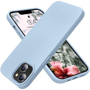 Mobiq - Liquid Siliconen Hoesje iPhone 14 Plus
