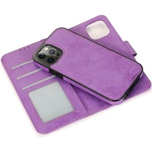 Mobiq - Magnetische 2-in-1 Wallet Case iPhone 15 Plus