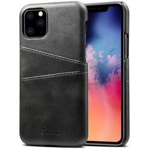 Mobiq - Leather Snap On Wallet iPhone 11 Pro Hoesje