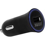 Xqisit - 2,4A Auto Lader met LED ring