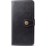 Mobiq - Klassieke Wallet Case Met Sluiting iPhone 12 / iPhone 12 Pro 6.1 inch