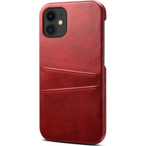 Mobiq - Leather Snap On Wallet iPhone 12 Pro Max Hoesje