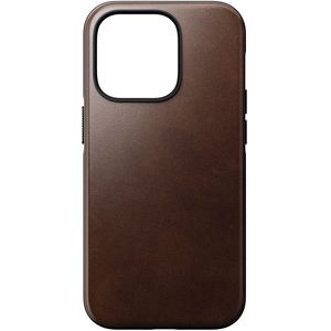 Nomad - Rugged Horween Leather iPhone 14 Plus Magsafe hoesje