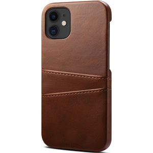 Mobiq - Leather Snap On Wallet iPhone 12 Pro Max Hoesje