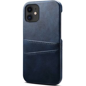Mobiq - Leather Snap On Wallet iPhone 12 / 12 Pro Hoesje