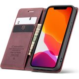 CaseMe - Slim Retro Wallet Case iPhone 12 Pro Max 6.7 inch
