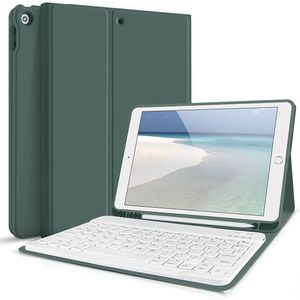 Mobiq - iPad 10.2 inch (2021/2020/2019) Hoes met Toetsenbord