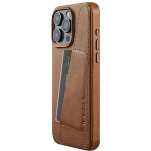Mujjo - Full Leather Wallet iPhone 15 Pro Max