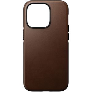 Nomad - Rugged Leather Case iPhone 14 Plus Magsafe hoesje