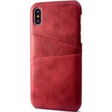 Mobiq - Leather Snap On Wallet Case iPhone X/Xs