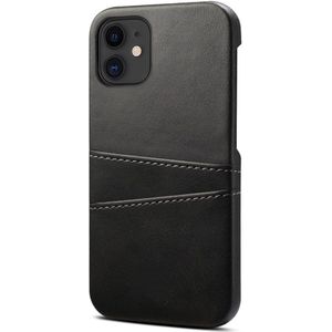Mobiq - Leather Snap On Wallet iPhone 15 Hoesje