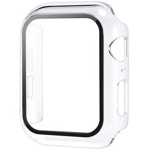 Mobiq - Full Body Hard Case met Glass Protector voor Apple Watch 41mm Series 7 / 8