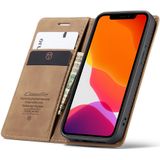 CaseMe - Slim Retro Wallet Case iPhone 12 Pro Max 6.7 inch