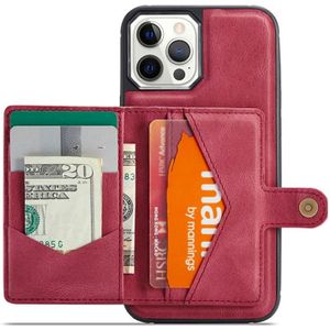 Case-Me - Magnetische Wallet Hoes iPhone 12 Pro Max