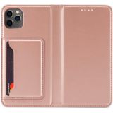Mobiq - Magnetic Fashion Wallet Case iPhone 12 Pro Max 6.7 inch