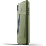 Mujjo - Full Leather Wallet iPhone XS Max