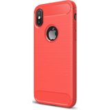 Mobiq - Hybrid Carbon iPhone XS Max Hoesje