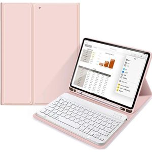 Mobiq - iPad Pro 11 (2022/2021/2020) Hoes met Toetsenbord