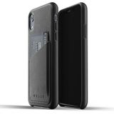 Mujjo - Lederen iPhone XR Wallet Case