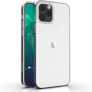 Mobiq - Transparant iPhone 14 Hoesje TPU