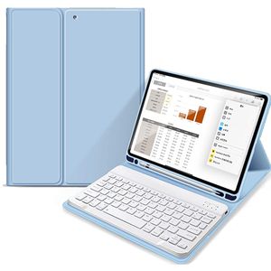 Mobiq - iPad 10.9 inch 2022 Hoes met Toetsenbord