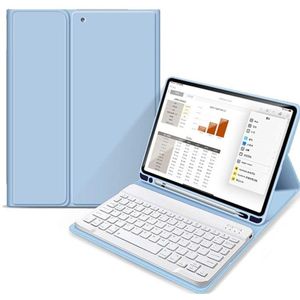 Mobiq - iPad Mini 7 (2024) Hoes met Toetsenbord