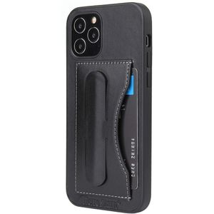 Mobiq - Leather Click Stand Case iPhone 12 Pro Max