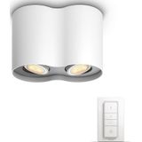 Philips Hue Pillar Duo spotlamp Kleur: wit