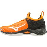 Mizuno Wave Momentum volleybalschoenen heren Kleur: wit/blauw, Maat: 42