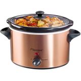 Bestron 4,5l koper slowcooker