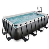 EXIT 400x200cm 12v cartridge filter zwembad Kleur: zwart