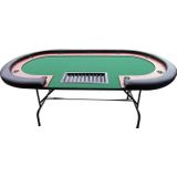 Buffalo High 208 X Black pokertafel ovaal