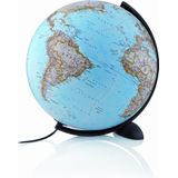 National Geographic Silicon wereldbol Oceaankleur: blauw, Taal: Engels
