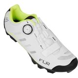 FLR F-75 MTB Schoen Wit/NeonGeel 43