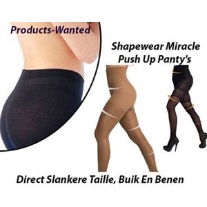 2-Pack Shapewear Miracle Push Up Panty’s-Maat M