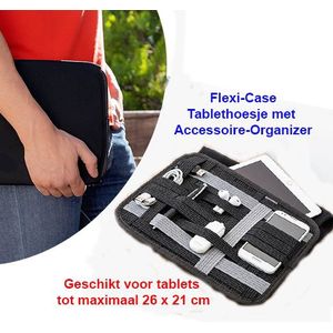 Origineel en veelzijdig Tablethoesje met Accessoire-Organizer