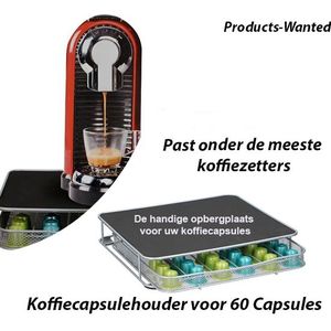 Koffiecapsulehouder Voor 60 capsules