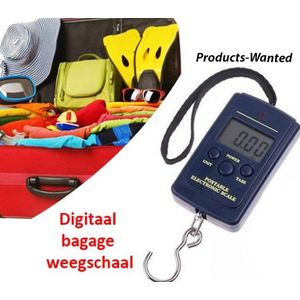 2-Stuks Digitaal Bagage Weegschaal – Te Zware Koffers Zijn Verleden Tijd