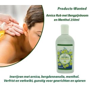 Pullach Hof - Arnica Rub - Verfrissende Rub - Met Arnica en Menthol