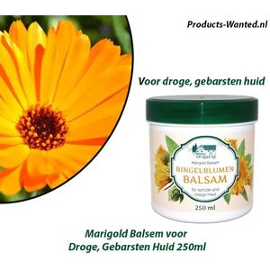 Pullach Hof - Goudsbloembalsem - 250ml - Voor Droge en Gebarsten Huid