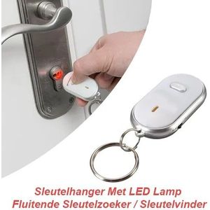 3-Stuks Sleutelhanger Met LED Lamp - Fluitende Sleutelzoeker - Sleutelvinder (kopie)