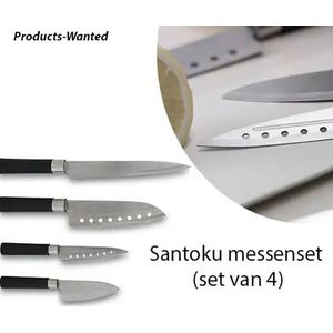 Wees een Echte Masterchef met de Santoku Messenset (Set van 4)