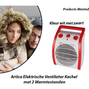 Artica Elektrische Ventilator Kachel met 2 Warmtestanden