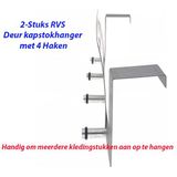 Kapstok - Hout - Zwart