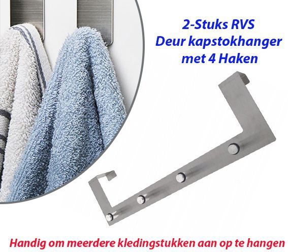 Kapstok - Hout - Zwart