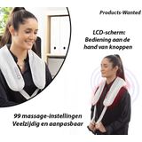 Elektrisch Tapping Massageapparaat - Grijs - Multifunctioneel 2-in-1 - LCD-scherm