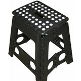 Opvouwbare Krukken - Zwart met Witte Stippen - Kunststof - 2-Pack