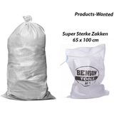 Benson - Opbergzakken - 15-Stuks - 65 x 100 cm - Herbruikbaar en Opvouwbaar