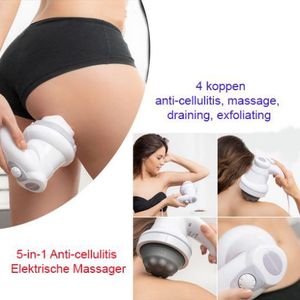 4-in-1 - Anti-Cellulitis Apparaat - Elektrische Massage - Vetverbrander - Huidverjonging
