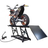 Datona Motorheftafel hydropneumatisch met MotoGP Paddockstand set - RINTJETEST3 - Zwart